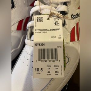 NWT Men’s Reebok Bb4500 Hi 2 Sneaker 10.5